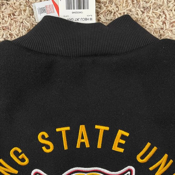 Adidas Grambling State University Tigers Dugout Jacket IU4742, Men's 2XL (New) - Picture 13 of 16